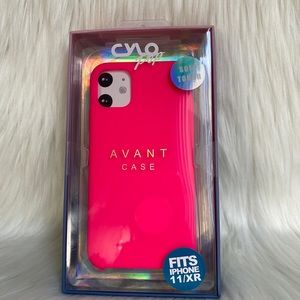 iPHONE 11/XR Soft Touch Avant Case Hot Pink